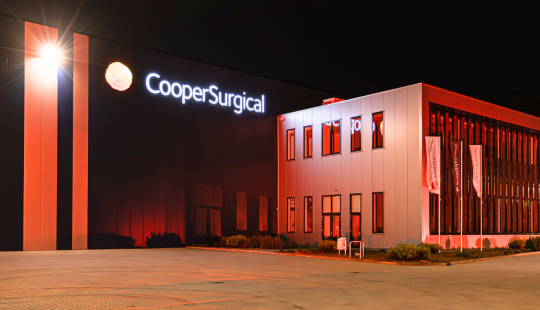 Cloud‑based beveiligingsoplossing voor een modern distributiecentrum van CooperSurgical